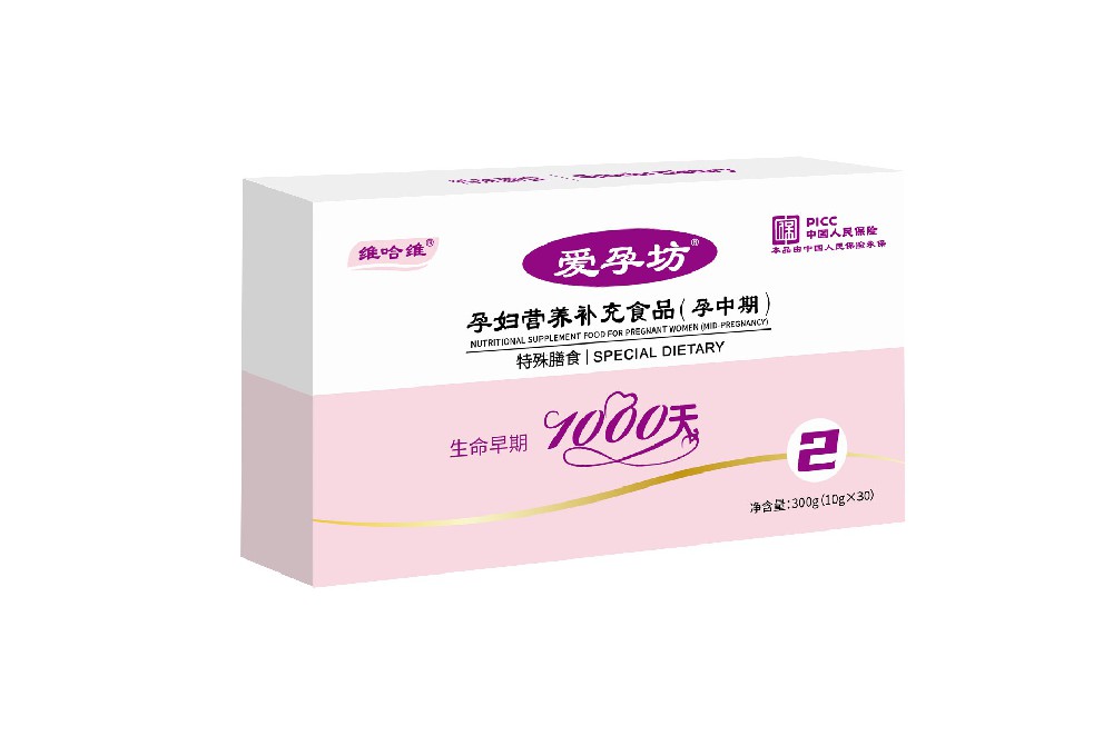 愛孕坊?孕婦營養(yǎng)補(bǔ)充食品（孕中期）