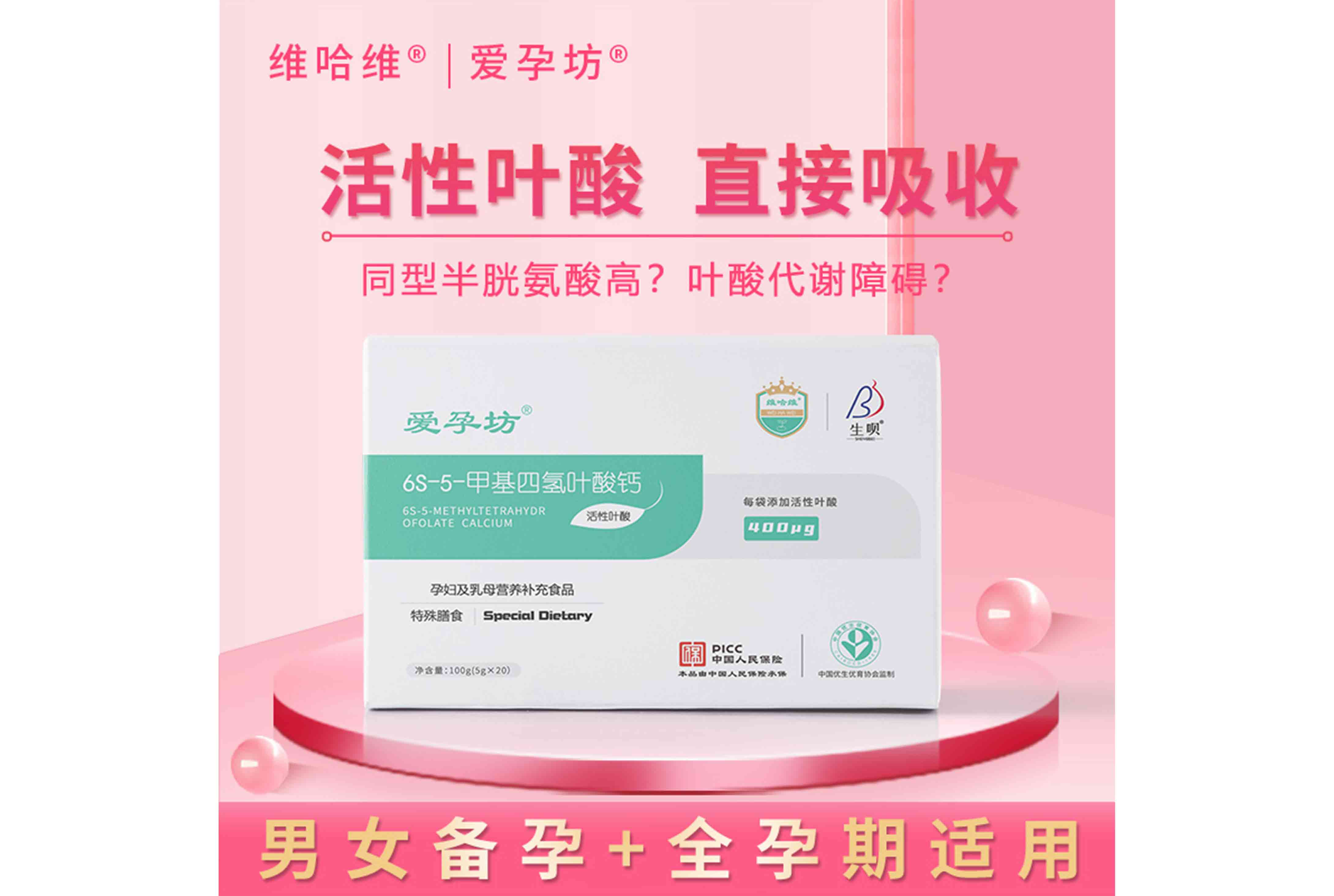 科技成就健康—國產(chǎn)活性葉酸成功上市